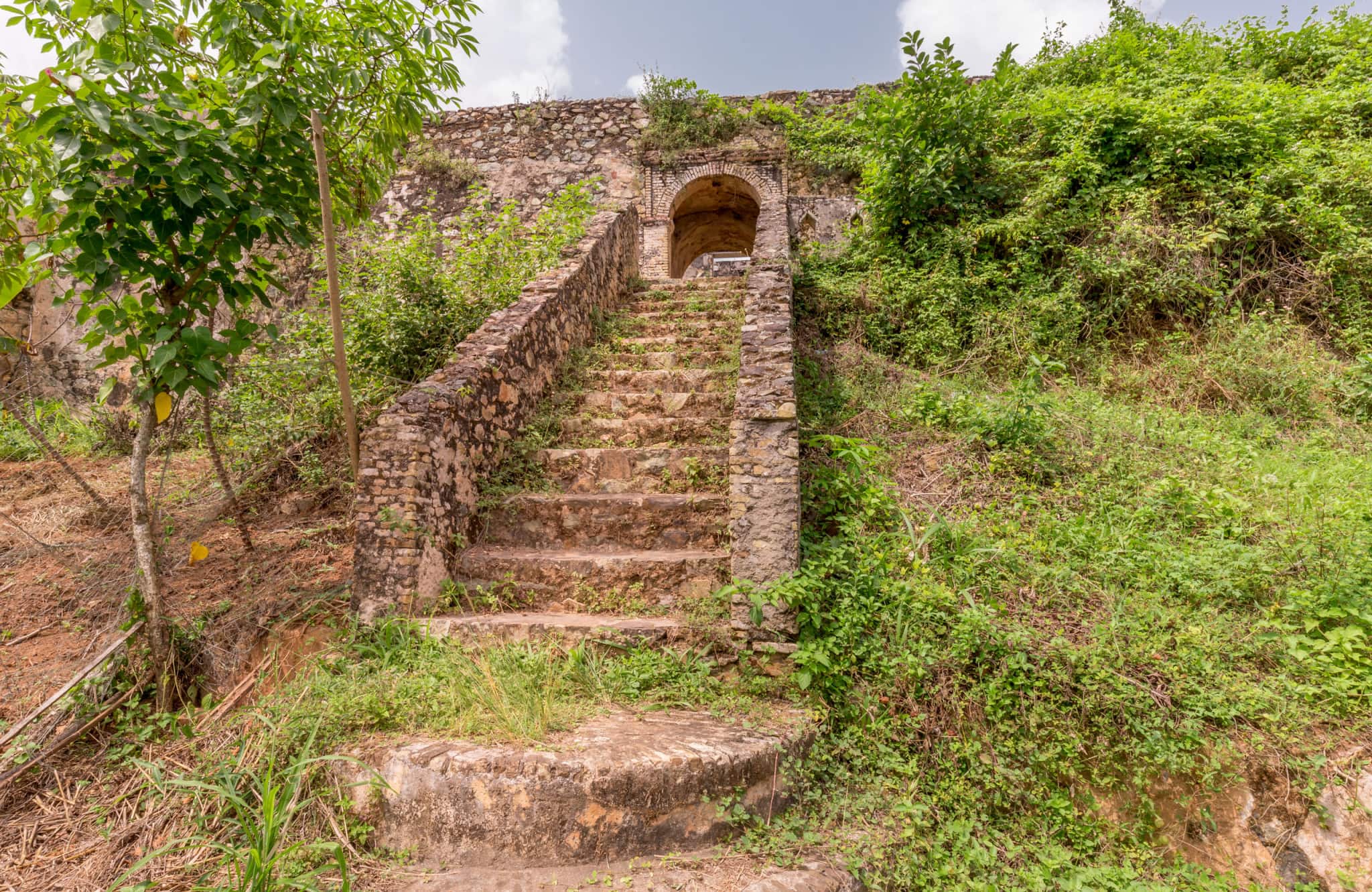 Fort Batenstein Butri entrance - GHANA - 5 lesser known slave forts; day trip from Takoradi