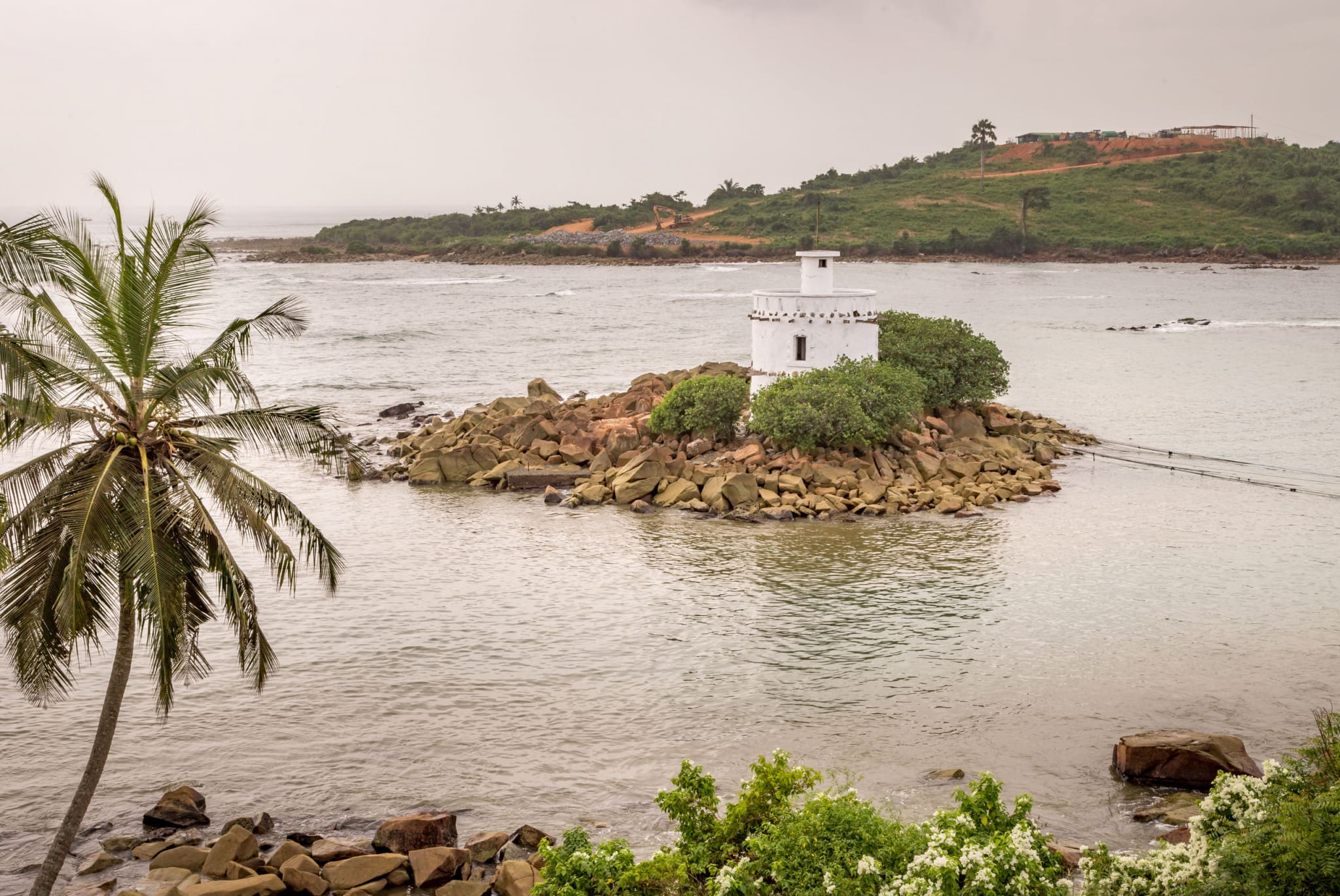 Fort Metal Cross Dixcove tower island - GHANA - 5 lesser known slave forts; day trip from Takoradi