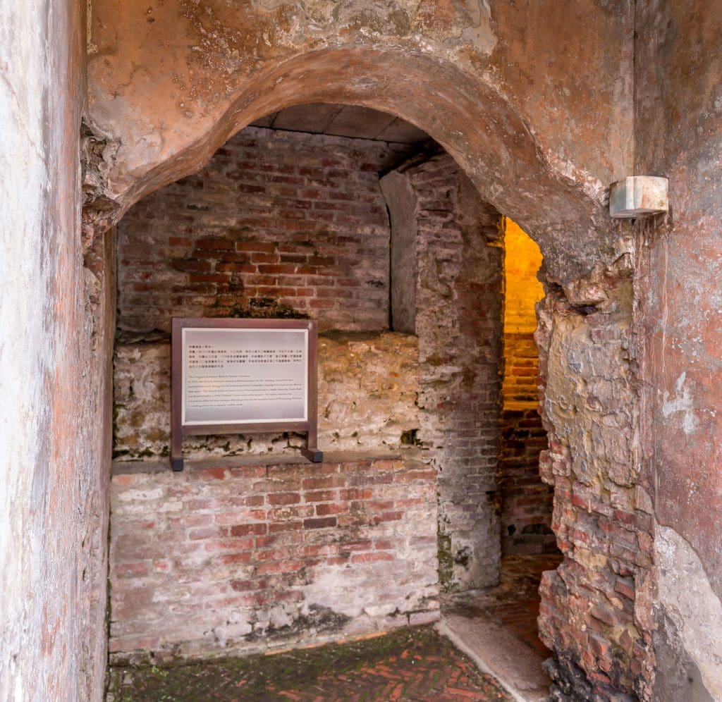 Fort Provintia Foundations - TAIWAN - Tainan day trip; a perfect itinerary including all must-see places