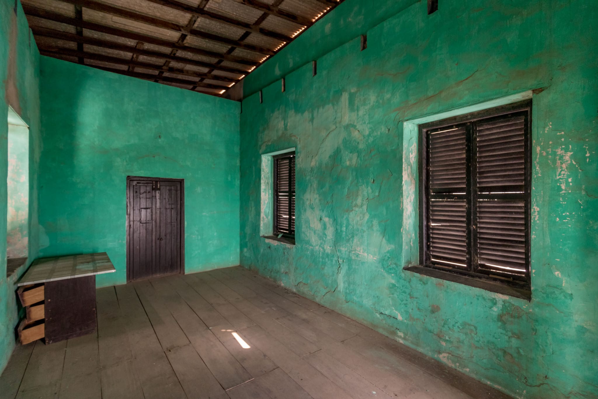 Fort San Sebastian Shama room - GHANA - 5 lesser known slave forts; day trip from Takoradi