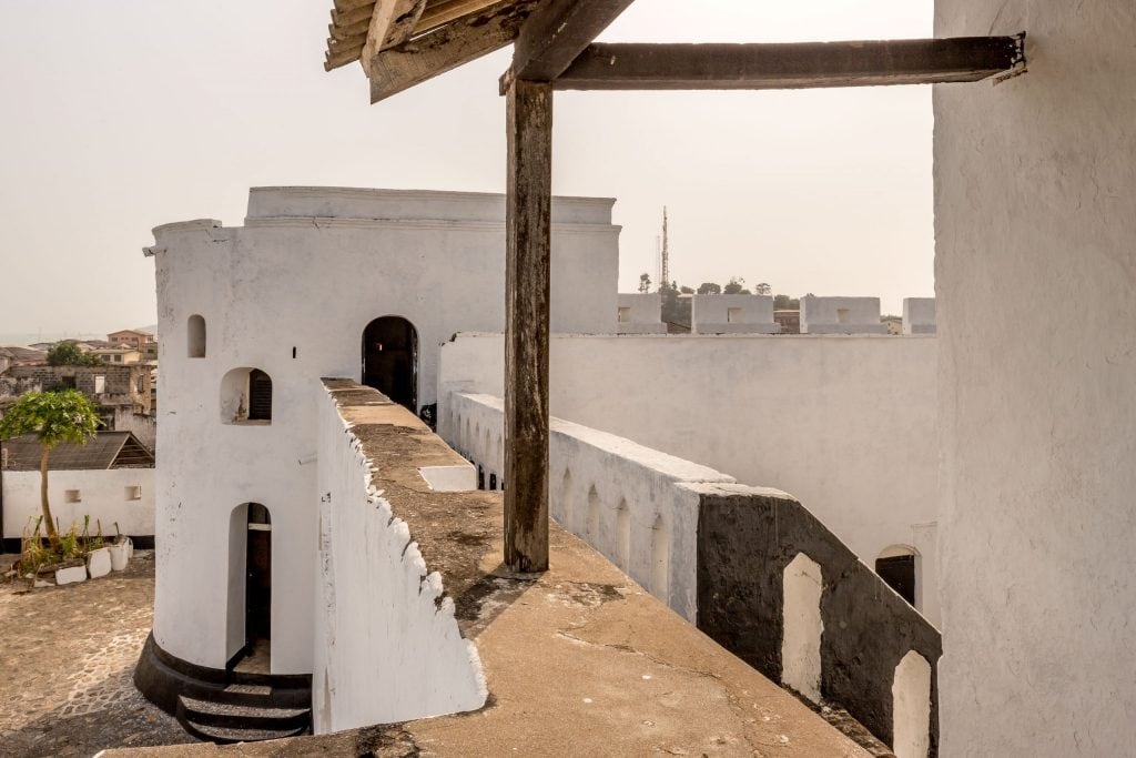 Fort San Sebastian Shama tower - GHANA - 5 lesser known slave forts; day trip from Takoradi
