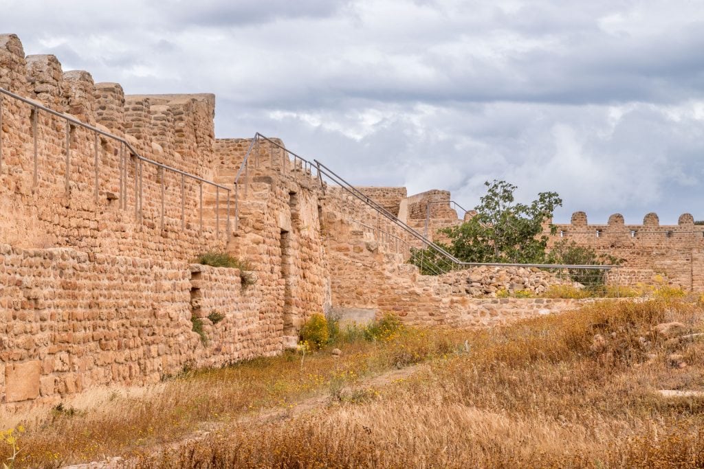 Kelibia Fort wall - TUNISIA - Kerkouane Punic town day trip from Tunis or Sousse