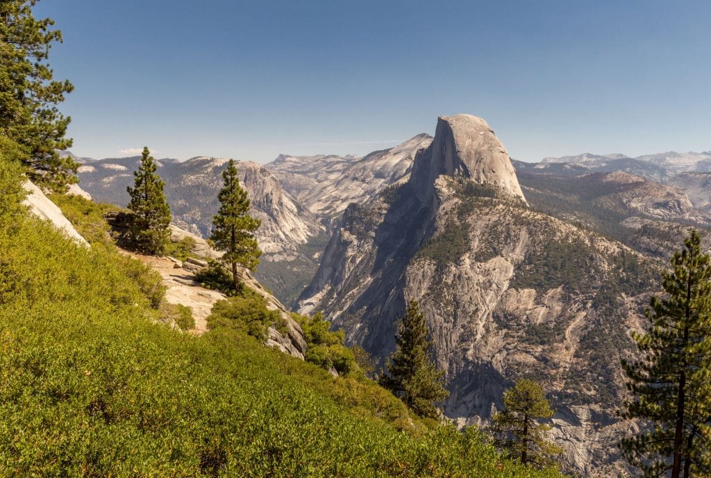 Glacier point half dome - USA - The best Yosemite itinerary for first time visitors (1 or 2 days)
