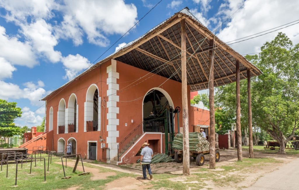 Henequen processing plant - MEXICO - Henequen plantation Sotuta de Peón