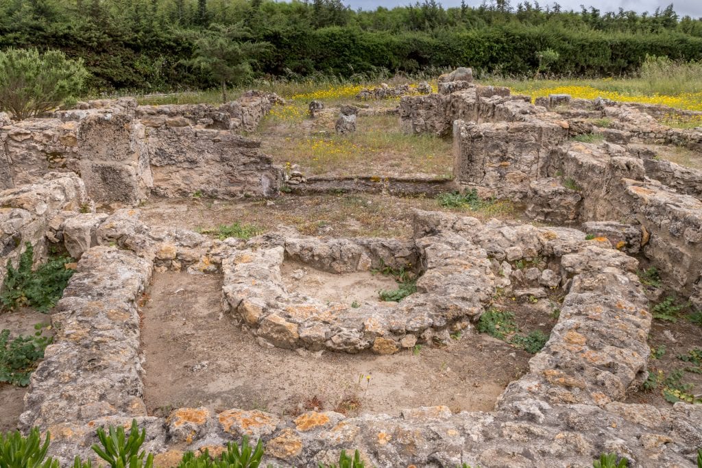 Kerkouane Punic City church - TUNISIA - Kerkouane Punic town day trip from Tunis or Sousse
