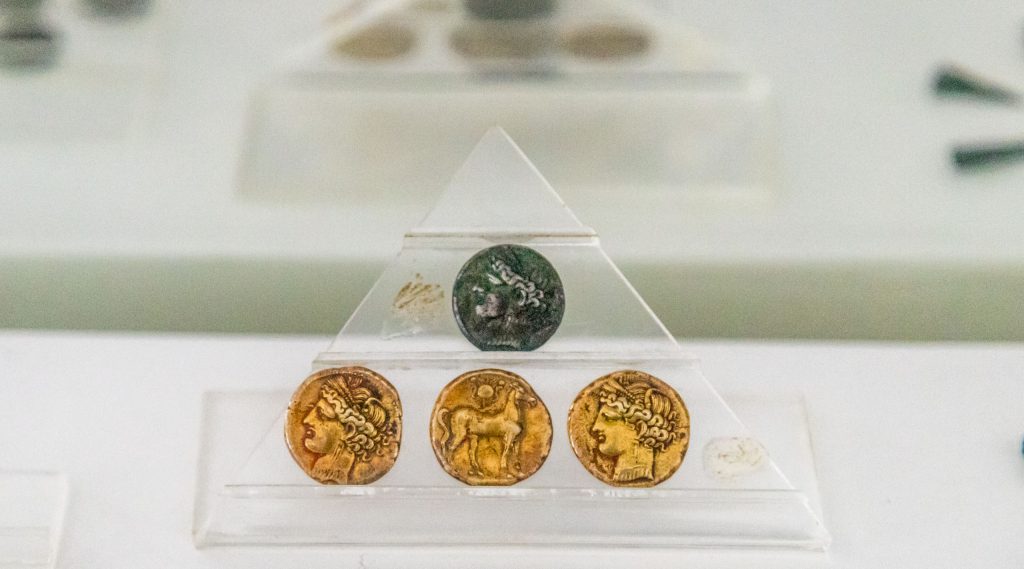 Kerkouane Punic City coins - TUNISIA - Kerkouane Punic town day trip from Tunis or Sousse