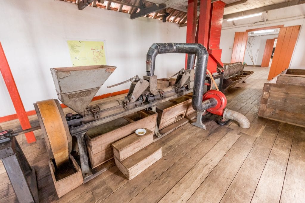 Monte Cafe museum machines - SÃO TOMÉ & PRÍNCIPE - Central São Tomé day trip; culture & nature on paradise island