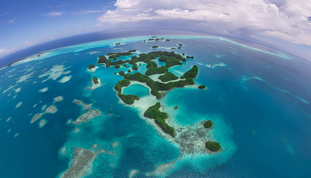 Ngerukewid 70 Islands Rock - PALAU - Must do: Palau helicopter tour; a bird’s eye view of paradise island