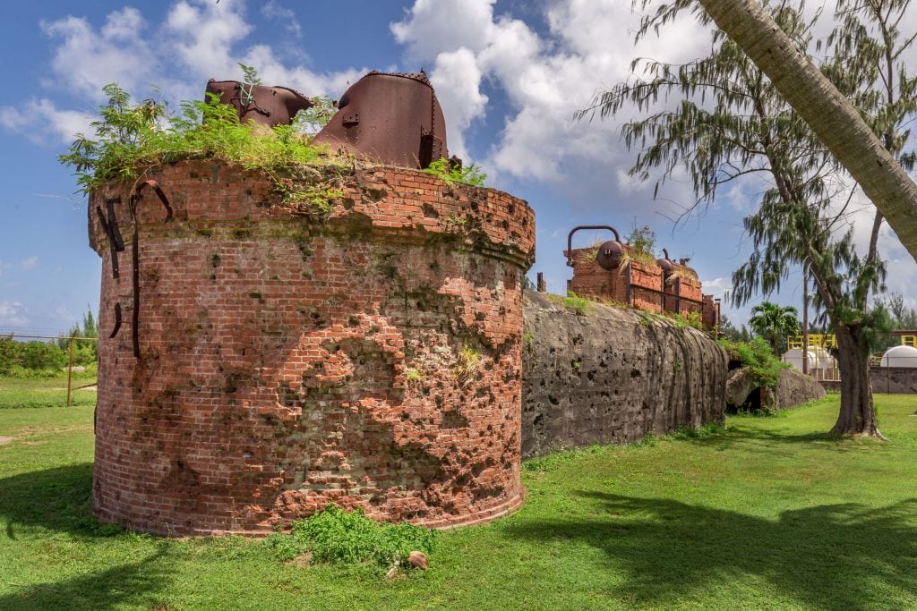 Old sugar mill - MARIANA ISLANDS - Must see places on a Rota island overnight trip; the unspoiled marianas