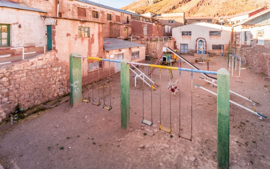 Pulacayo play ground - BOLIVIA - Sucro to Potisi and to Uyuni: Pulacayo is a must stop (and more)