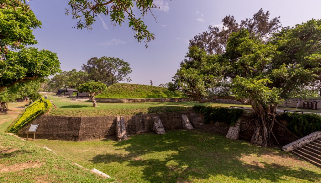 Ramp Cannons Eternal Golden Castle - TAIWAN - Tainan day trip; a perfect itinerary including all must-see places