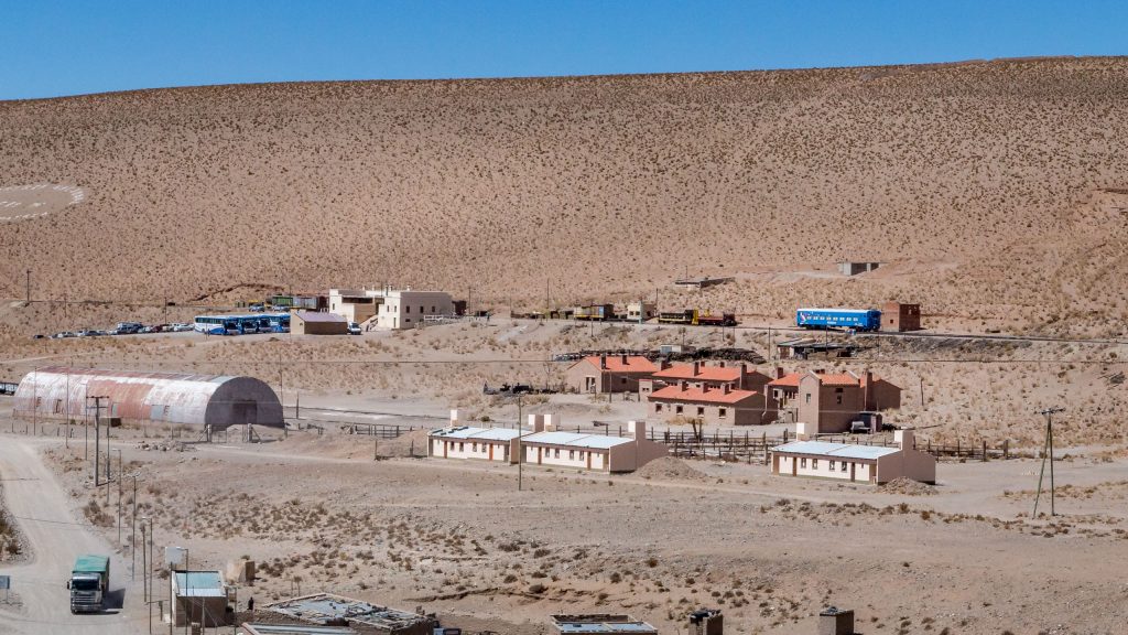 San Antonio de los Cobres Station - ARGENTINA - Train to the Clouds; a must-do ride in the Andes near Salta