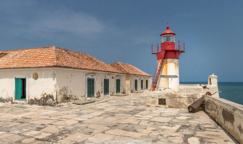 San Sebastian Fort lighthouse - SÃO TOMÉ & PRÍNCIPE - Central São Tomé day trip; culture & nature on paradise island