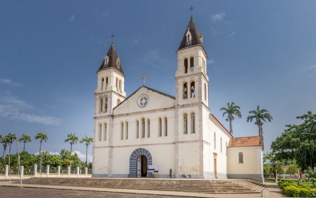 San Tome cathedral exterior - SÃO TOMÉ & PRÍNCIPE - Central São Tomé day trip; culture & nature on paradise island