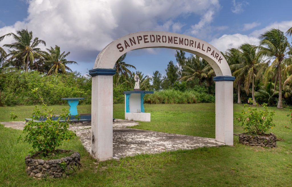 Sanpedro memorial park - MARIANA ISLANDS - Must see places on a Rota island overnight trip; the unspoiled marianas