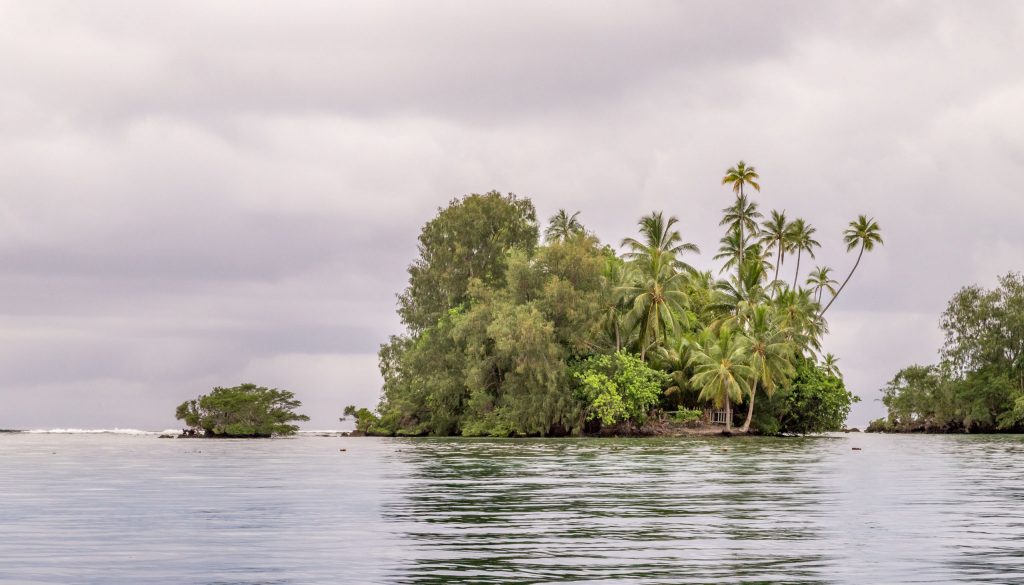 Skull island view - SOLOMON ISLANDS - Skull Island Munda & New Georgia WWII history day trip