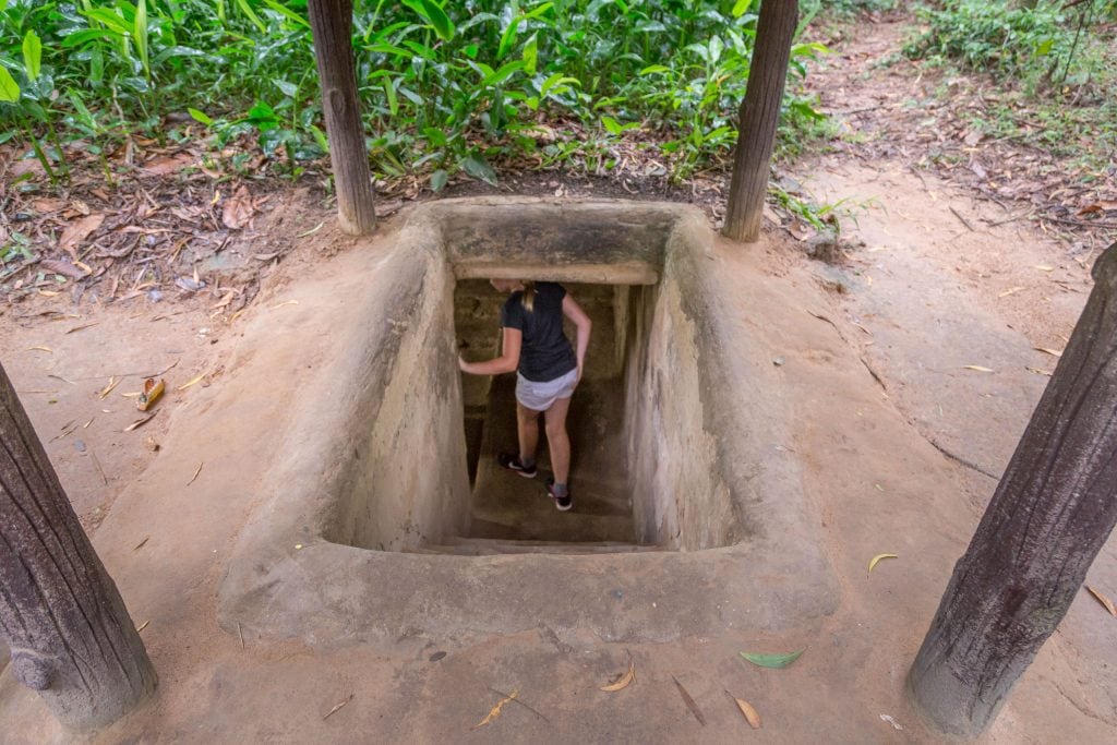 Tunnel Tour - VIETNAM - Must do day trip: Cu Chi tunnels and Cao Dai Temple from Ho Chi Min City