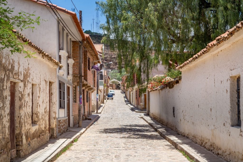 Villa de Yotale street view - BOLIVIA - Sucro to Potisi and to Uyuni: Pulacayo is a must stop (and more)