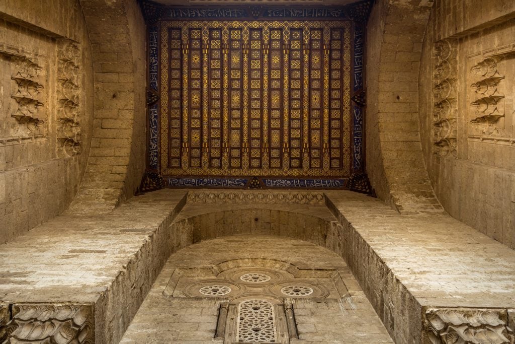 EGYPT - Islamic Cairo: The historical Muizz Street and Al-Rifai & Sultan Hassan Mosque
