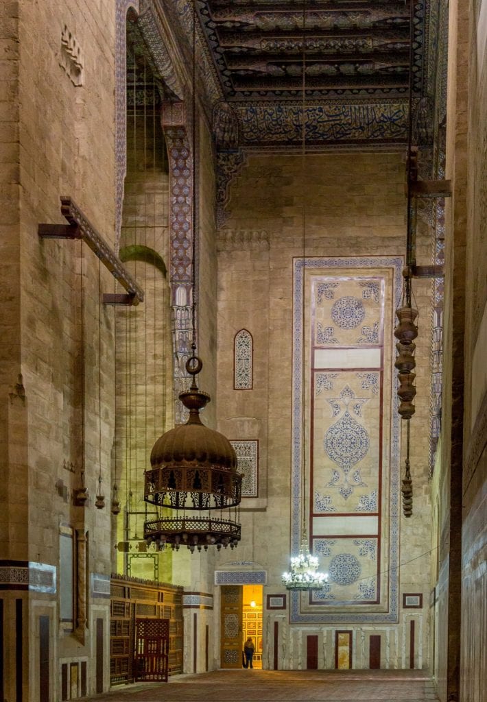 EGYPT - Islamic Cairo: The historical Muizz Street and Al-Rifai & Sultan Hassan Mosque