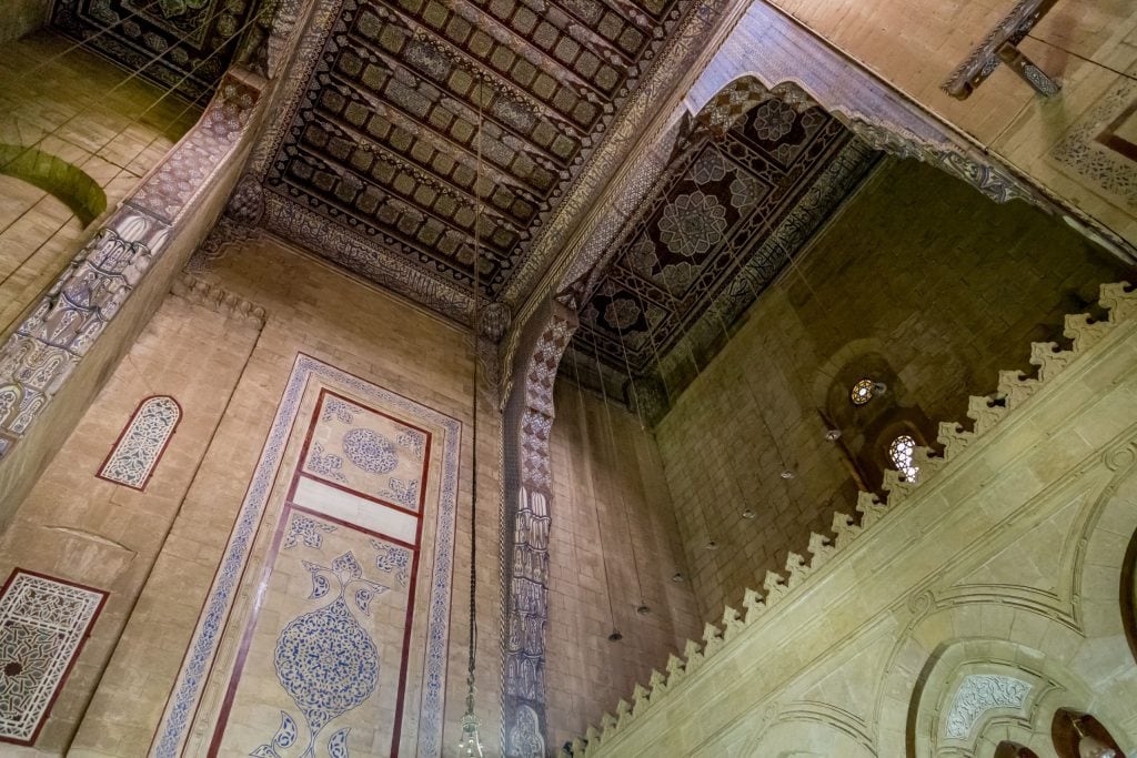 EGYPT - Islamic Cairo: The historical Muizz Street and Al-Rifai & Sultan Hassan Mosque
