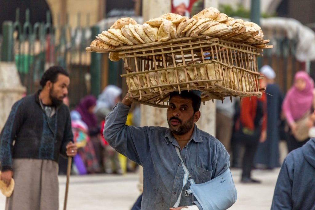 EGYPT - Islamic Cairo: The historical Muizz Street and Al-Rifai & Sultan Hassan Mosque