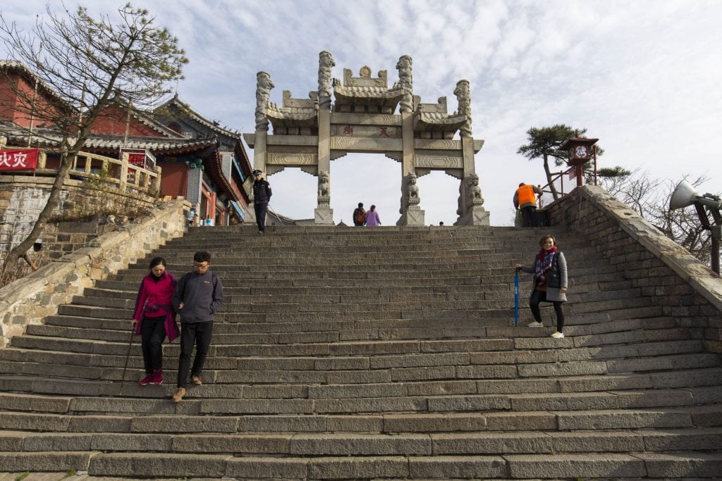 CHINA - A day trip to the sacred Mount Taishan from Jinan