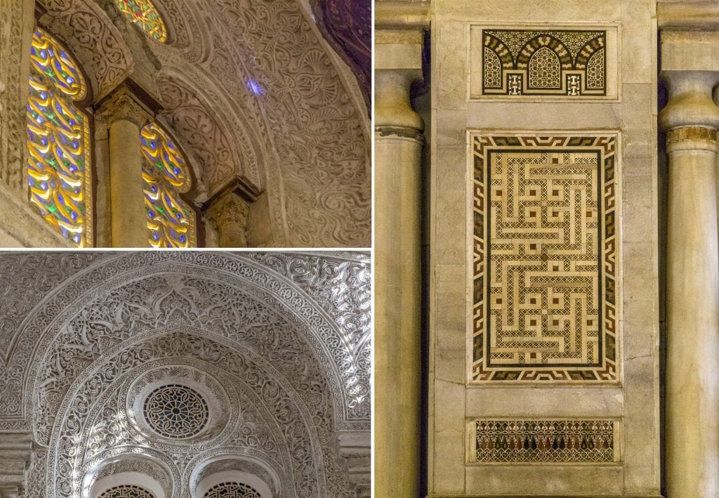 EGYPT - Islamic Cairo: The historical Muizz Street and Al-Rifai & Sultan Hassan Mosque