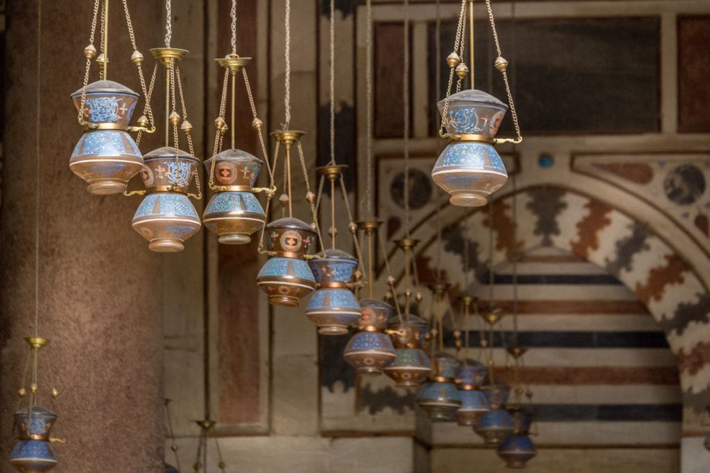 EGYPT - Islamic Cairo: The historical Muizz Street and Al-Rifai & Sultan Hassan Mosque