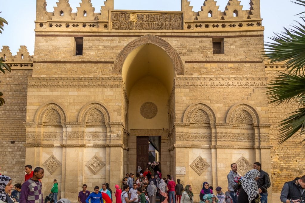 EGYPT - Islamic Cairo: The historical Muizz Street and Al-Rifai & Sultan Hassan Mosque
