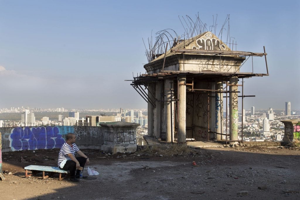THAILAND - Urban exploring the abandoned Sathorn Unique Tower in Bangkok