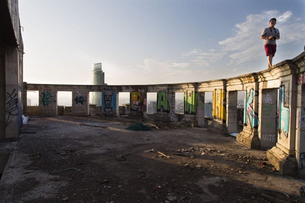 THAILAND - Urban exploring the abandoned Sathorn Unique Tower in Bangkok