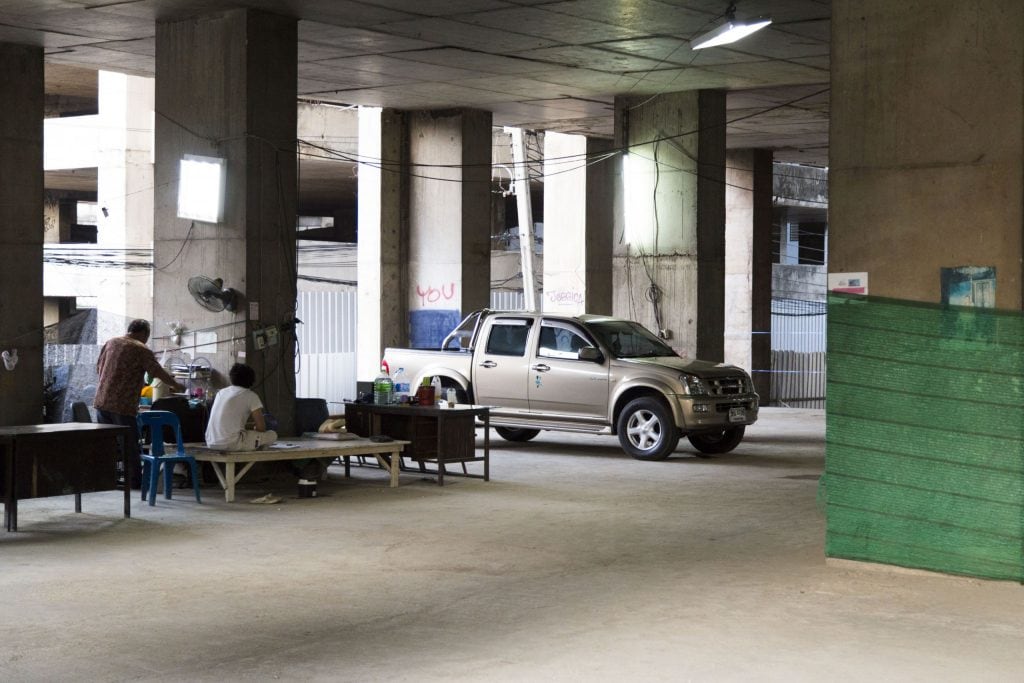 THAILAND - Urban exploring the abandoned Sathorn Unique Tower in Bangkok