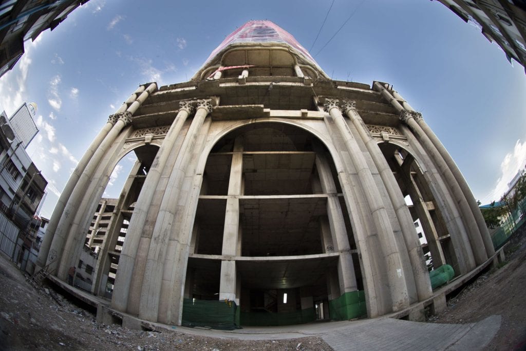 THAILAND - Urban exploring the abandoned Sathorn Unique Tower in Bangkok