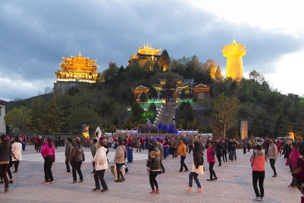 CHINA - A hike through the Potatso national park near Shangri-La