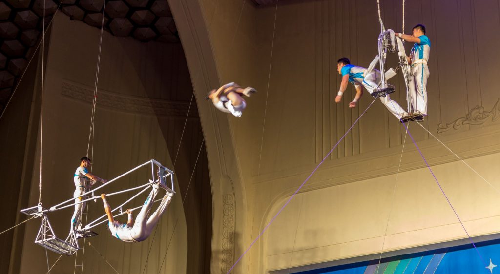 NORTH KOREA – Art, music, circus & dance entertainment; Pyongyang explored
