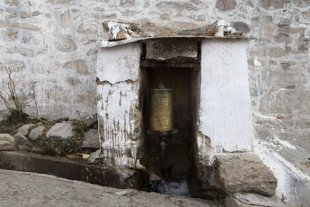 TIBET - Drepung and Sera monastery in Lhasa with monks debating
