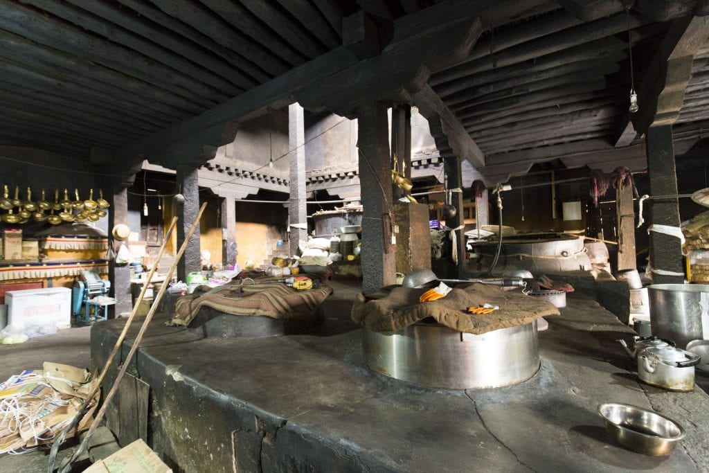 TIBET - Drepung and Sera monastery in Lhasa with monks debating