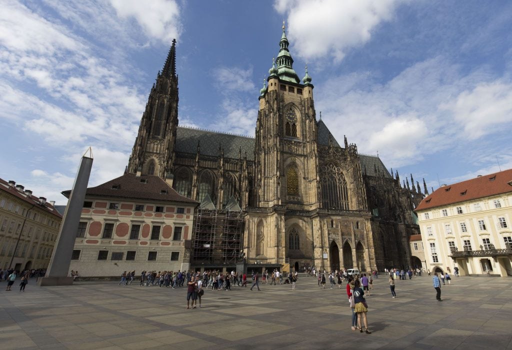 CZECH – A Prague city walk through the Castle Quarter during a business trip