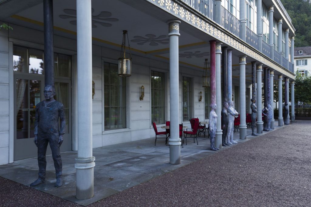 SWITZERLAND - The Tamina spring & Bad RagARTz in Bad Ragaz