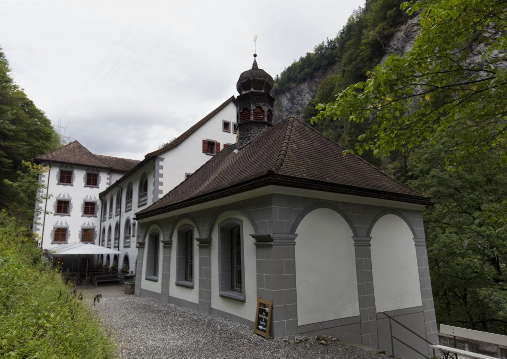 SWITZERLAND - The Tamina spring & Bad RagARTz in Bad Ragaz