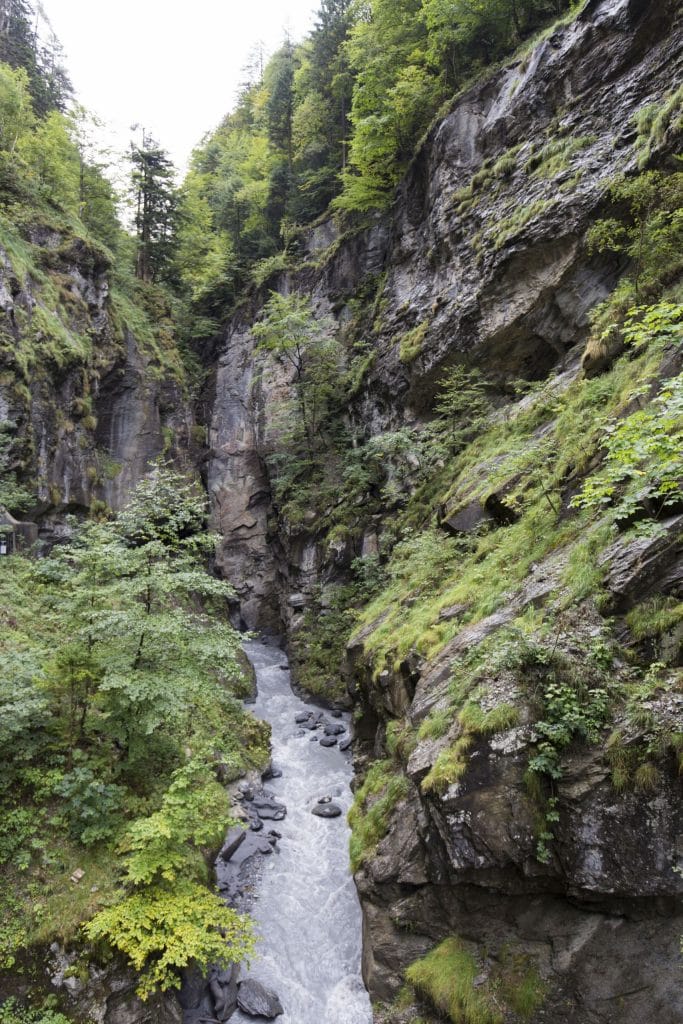 SWITZERLAND - The Tamina spring & Bad RagARTz in Bad Ragaz
