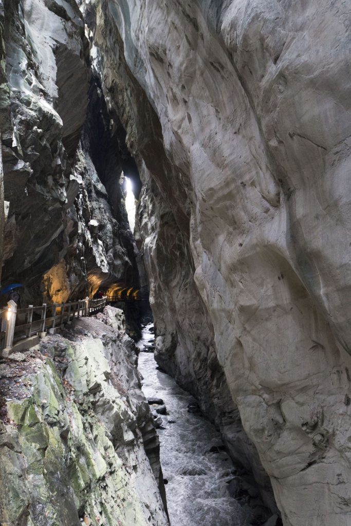 SWITZERLAND - The Tamina spring & Bad RagARTz in Bad Ragaz