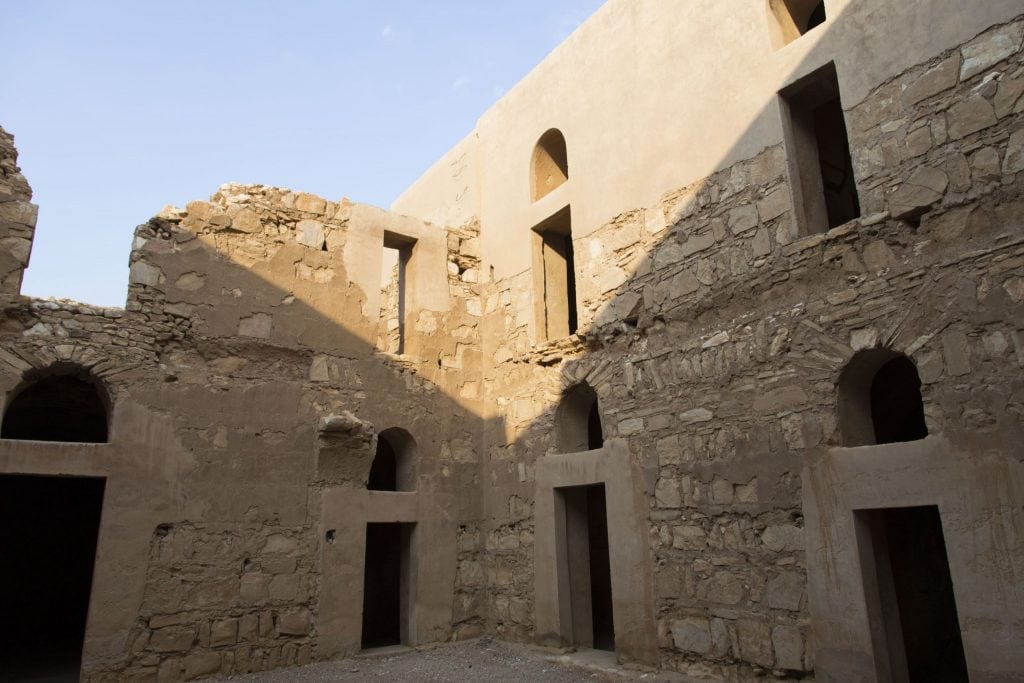 JORDAN - Exploring Qasr Amra frescos and the desert castle loop