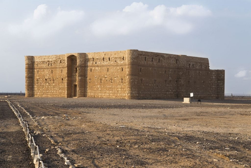 JORDAN - Exploring Qasr Amra frescos and the desert castle loop