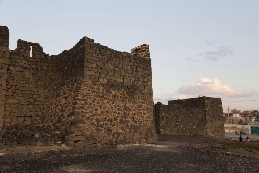 JORDAN - Exploring Qasr Amra frescos and the desert castle loop
