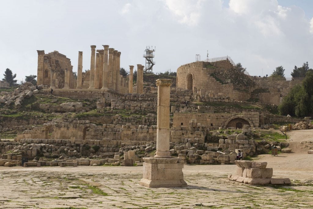 JORDAN – Roman ruins of Jerash, Umm Qais and the Ajlun Castle in a day from Amman