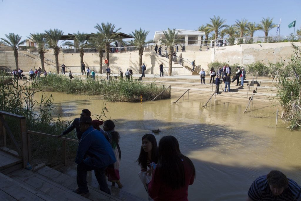 JORDAN - Floating in the Dead Sea & baptism site of Jesus