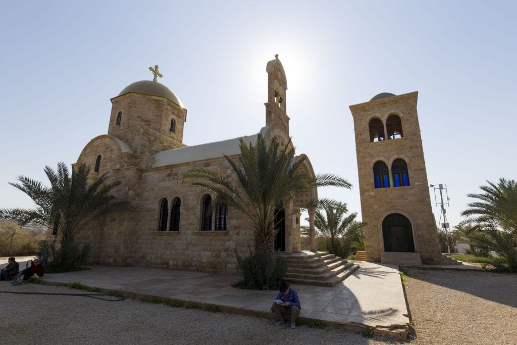 JORDAN - Floating in the Dead Sea & baptism site of Jesus