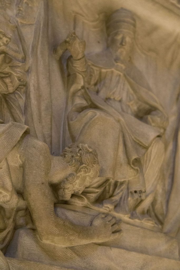 VATICAN - The St. Peter’s Basilica in the Vatican during a rainy afternoon